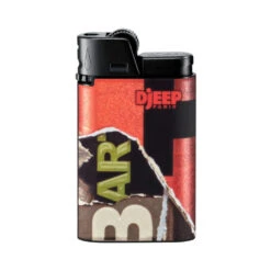Barquette De 24 Briquets Djeep Assortis - Ripped Paper -Magasin De Fournitures Pour Fumeurs barquette de 24 briquets djeep assortis ripped paper 3