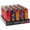 Bic Barquette De 50 Briquets J26 Chat Color