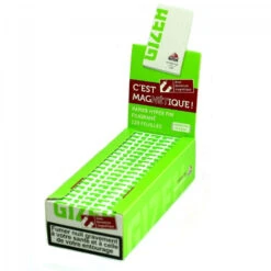 Boite De 20 Carnets De Feuille à Rouler GIZEH Hyper Fin -Magasin De Fournitures Pour Fumeurs boite de 20 carnets de feuille a rouler gizeh hyper fin 4