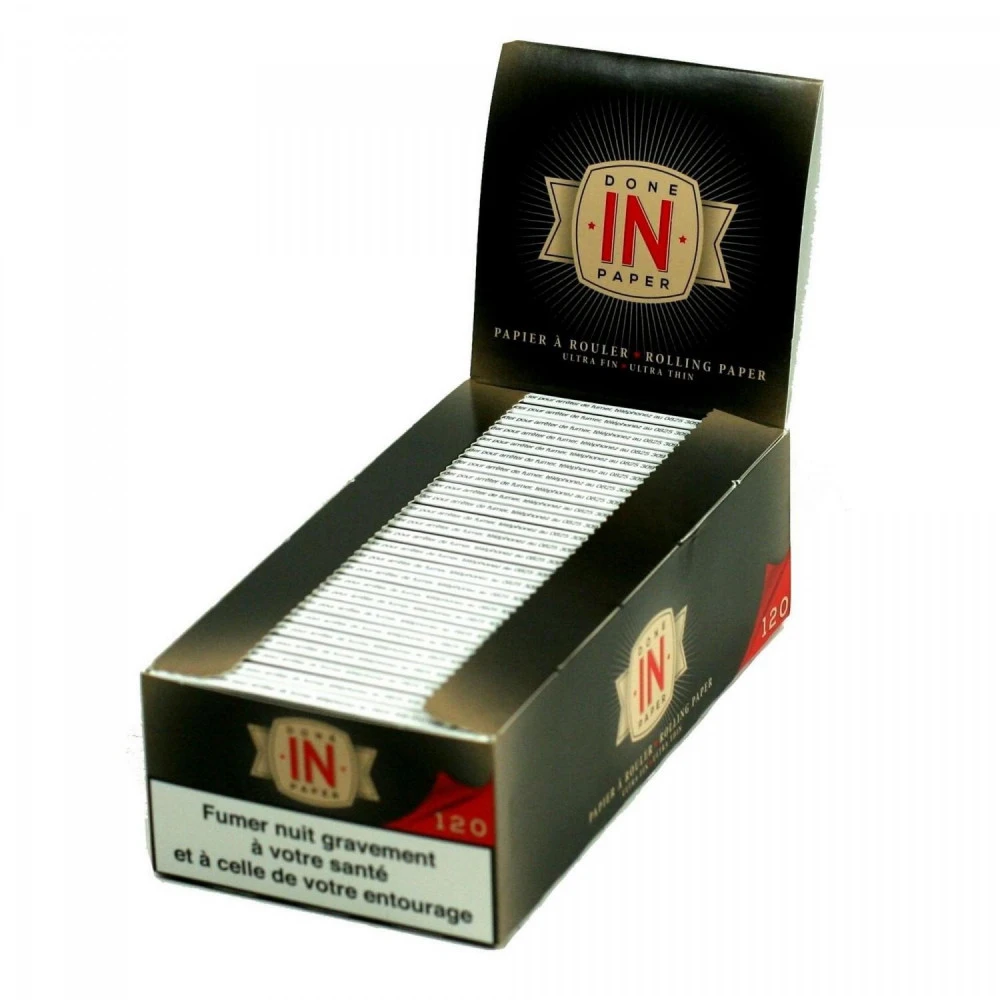 Boite De 25 Cahiers Feuilles à Rouler - Done In Paper 4 Boite De 25 Cahiers Feuilles à Rouler - Done In Paper – Image 4