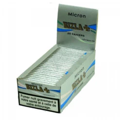 Boite De 25 Paquets De Feuilles à Rouler - Rizla Micron -Magasin De Fournitures Pour Fumeurs boite de 25 paquets de feuilles a rouler rizla micron 3