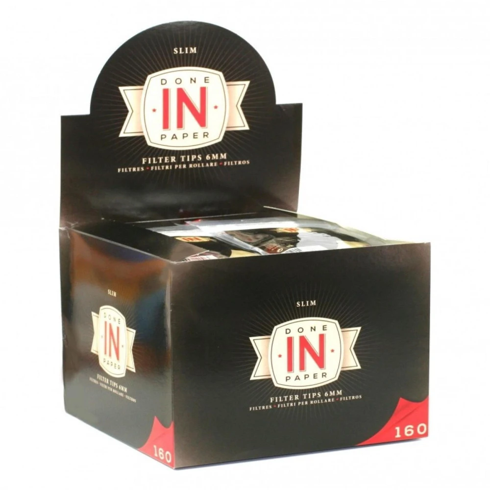 Boite De 30 Sachets De 160 Filtres Slim DONE IN PAPER 3 Boite De 30 Sachets De 160 Filtres Slim DONE IN PAPER – Image 3