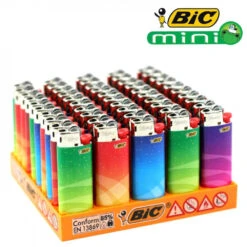 Boite De 50 Briquets J25 Mini BIC SPLENDID -Magasin De Fournitures Pour Fumeurs boite de 50 briquets j25 mini bic splendid 3
