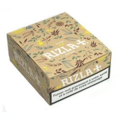 Boite De 50 Cahiers De Feuilles Slim Rizla Natura -Magasin De Fournitures Pour Fumeurs boite de 50 cahiers de feuilles slim rizla natura 2