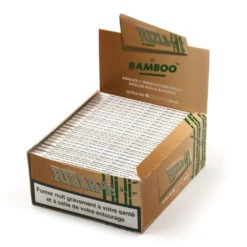Boite De 50 Carnets De Feuilles Slim Rizla Bamboo -Magasin De Fournitures Pour Fumeurs boite de 50 carnets de feuilles slim rizla bamboo 1