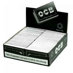 Boite De 50 Carnets De Papier à Rouler - OCB Premium -Magasin De Fournitures Pour Fumeurs boite de 50 carnets de papier a rouler ocb premium 2