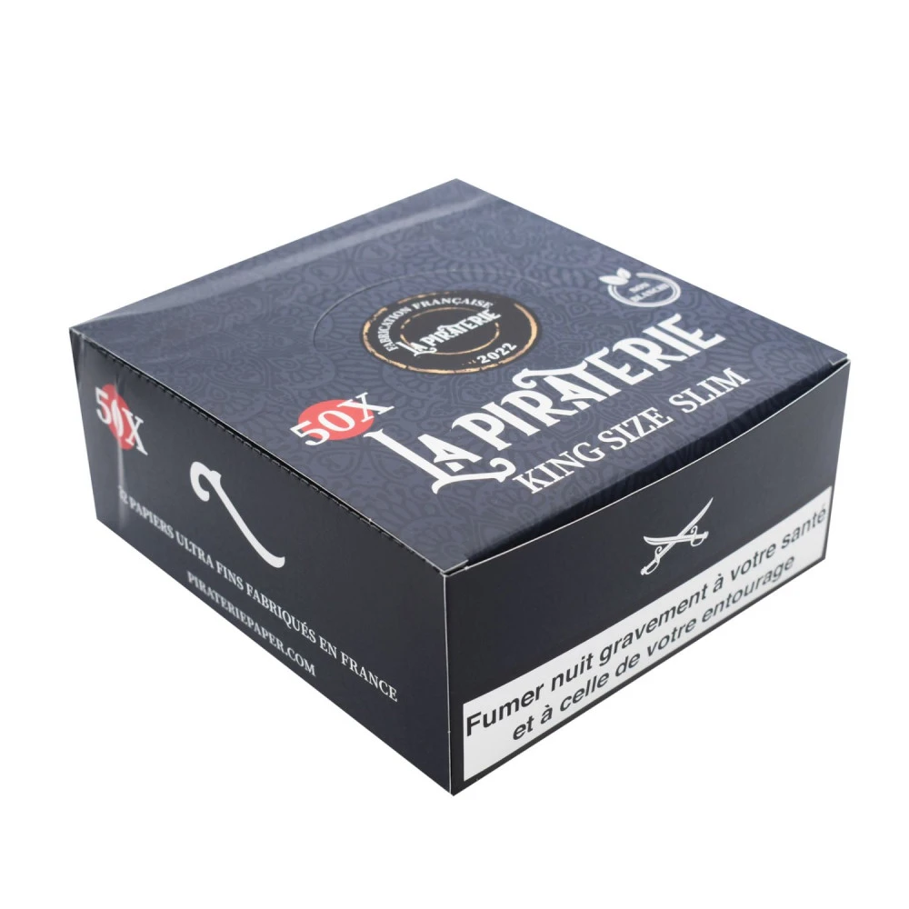 Boîte De 50 Feuilles Slim La Piraterie - Papier Non Blanchi 3 Boîte De 50 Feuilles Slim La Piraterie - Papier Non Blanchi – Image 3