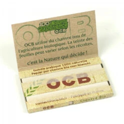 Boite De 50 Paquets OCB Chanvre Bio (Regular) -Magasin De Fournitures Pour Fumeurs boite de 50 paquets ocb chanvre bio regular 2