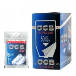 Boite De 50 Sachets De Filtre Slim OCB -Magasin De Fournitures Pour Fumeurs boite de 50 sachets de filtre slim ocb 4