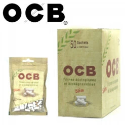 Boite De 50 Sachets De Filtres Slim Bio - OCB