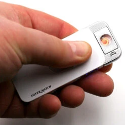 Briquet Silvermatch Turnable - Blanc 7 Briquet Silvermatch Turnable - Blanc -Magasin De Fournitures Pour Fumeurs briquet silvermatch turnable blanc 2