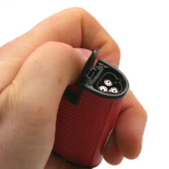 Briquet Turbo Métal Avec Perce Cigare Intégrer – Rouge -Magasin De Fournitures Pour Fumeurs briquet turbo metal avec perce cigare integrer rouge 2