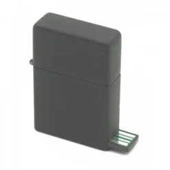 Briquet USB E-flame - Noir -Magasin De Fournitures Pour Fumeurs briquet usb e flame noir 4