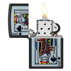 Briquet Zippo As De Pique -Magasin De Fournitures Pour Fumeurs briquet zippo as de pique 2