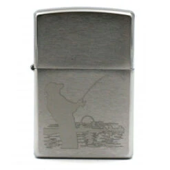 Briquet Zippo - Fisherman -Magasin De Fournitures Pour Fumeurs briquet zippo fisherman 2