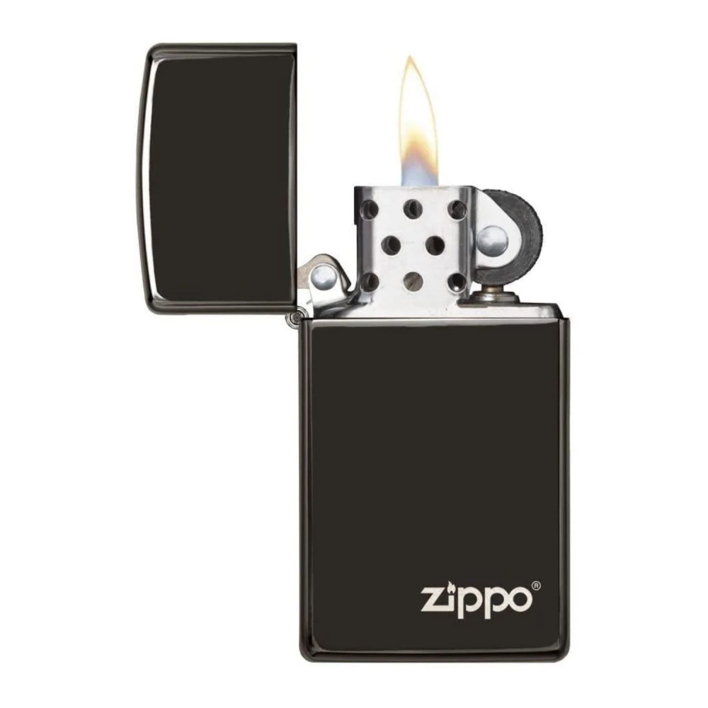 Briquet Zippo Slim - Ebony 2 Briquet Zippo Slim - Ebony – Image 2