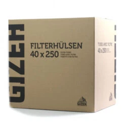 Carton De 40 Boîtes De 250 Tubes - Gizeh 6 Carton De 40 Boîtes De 250 Tubes - Gizeh -Magasin De Fournitures Pour Fumeurs carton de 40 boites de 250 tubes gizeh 2