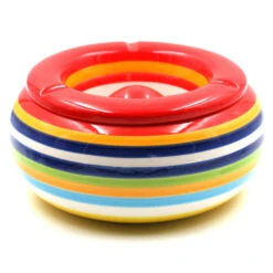 Cendrier Marocain Géant 22 Cm - Rouge