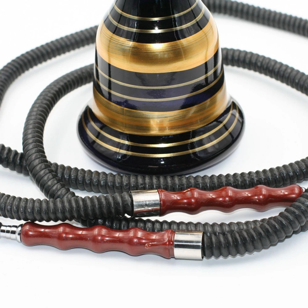 Chicha Al Malik - Double Tuyaux - Or 3 Chicha Al Malik - Double Tuyaux - Or – Image 3