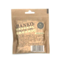 Lot De 10 Sachets De 150 Filtres - BANKO Natural -Magasin De Fournitures Pour Fumeurs lot de 10 sachets de 150 filtres banko natural 4