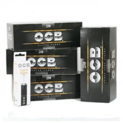 Lot De 4 Boites De 250 Tubes à Cigarettes + Tubeuse OCB -Magasin De Fournitures Pour Fumeurs lot de 4 boites de 250 tubes a cigarettes tubeuse ocb 3