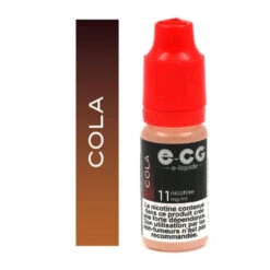Lot De 5 Flacons E-CG - Cola 11 Mg/ml -Magasin De Fournitures Pour Fumeurs lot de 5 flacons e cg cola 11 mg ml 2