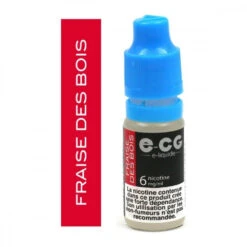 Lot De 5 Flacons E-CG - Fraise Des Bois 6 Mg/ml -Magasin De Fournitures Pour Fumeurs lot de 5 flacons e cg fraise des bois 6 mg ml 2