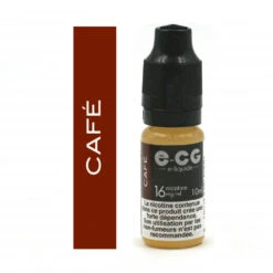 Lot De 5 Flacons E-CG - Goût Café 16 Mg/ml -Magasin De Fournitures Pour Fumeurs lot de 5 flacons e cg gout cafe 16 mg ml 2