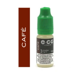 Lot De 5 Flacons E-CG - Goût Café 3 Mg/ml -Magasin De Fournitures Pour Fumeurs lot de 5 flacons e cg gout cafe 3 mg ml 2