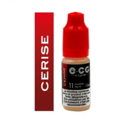 Lot De 5 Flacons E-CG - Goût Cerise 11 Mg/ml -Magasin De Fournitures Pour Fumeurs lot de 5 flacons e cg gout cerise 11 mg ml 2