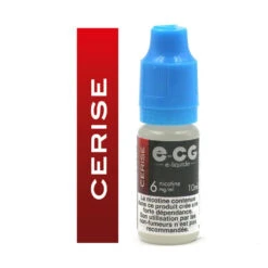 Lot De 5 Flacons E-CG - Goût Cerise 6 Mg/ml -Magasin De Fournitures Pour Fumeurs lot de 5 flacons e cg gout cerise 6 mg ml 2