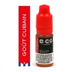 Lot De 5 Flacons E-CG - Goût Cubain 11 Mg/ml -Magasin De Fournitures Pour Fumeurs lot de 5 flacons e cg gout cubain 11 mg ml 2
