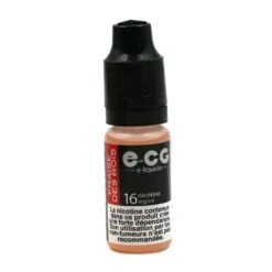 Lot De 5 Flacons E-CG - Goût Fraise Des Bois 16 Mg/ml -Magasin De Fournitures Pour Fumeurs lot de 5 flacons e cg gout fraise des bois 16 mg ml 3
