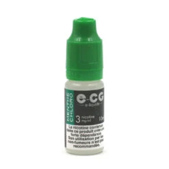 Lot De 5 Flacons E-CG - Goût Menthe Chloro 3 Mg/ml -Magasin De Fournitures Pour Fumeurs lot de 5 flacons e cg gout menthe chloro 3 mg ml 3