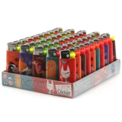 Lot De 50 Briquets Mini Cricket Motif – Animaux
