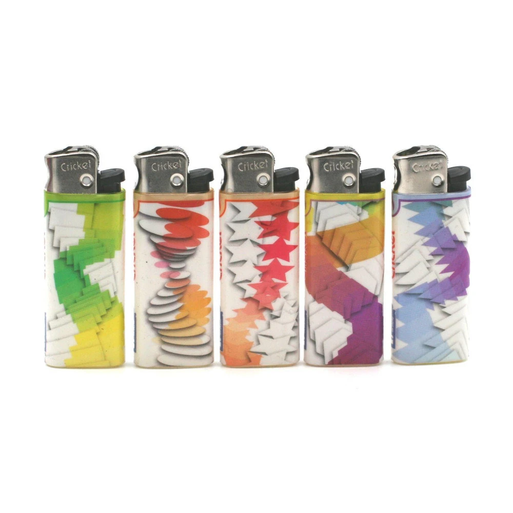 Lot De 50 Briquets Mini Cricket Motif – Spiral 2 Lot De 50 Briquets Mini Cricket Motif – Spiral – Image 2