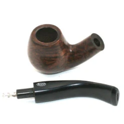 Pipe Classique Courbé ROPP – Modèle 1 -Magasin De Fournitures Pour Fumeurs pipe classique courbe ropp modele 1 2