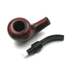 Pipe Courte Courbée ANGELO – Modèle 2 -Magasin De Fournitures Pour Fumeurs pipe courte courbee angelo modele 2 2