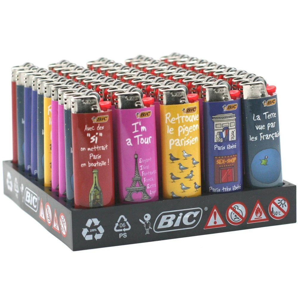 Plaquette De 50 BIC J26 Paris Hihihi 1 Plaquette De 50 BIC J26 Paris Hihihi