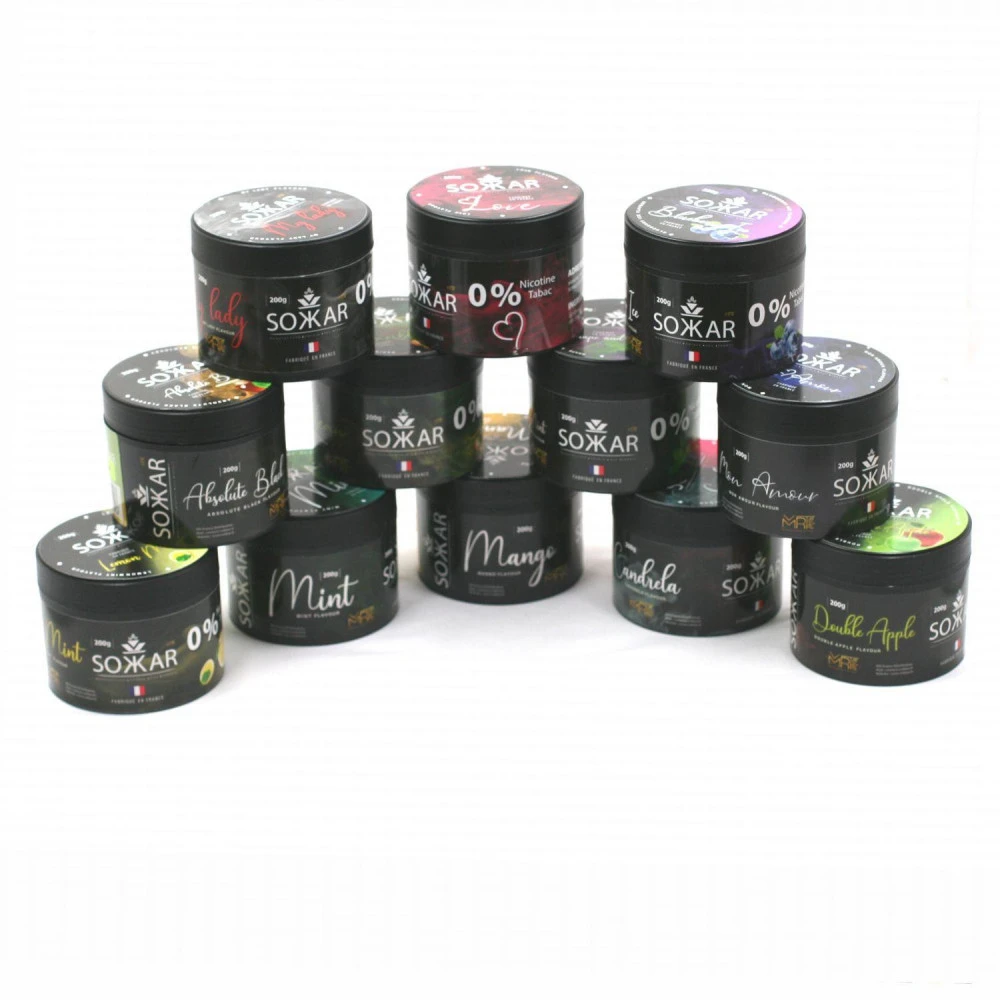 Sokkar Goût Pour Narguilé - Absolut Black (sans Nicotine Ni Tabac) 3 Sokkar Goût Pour Narguilé - Absolut Black (sans Nicotine Ni Tabac) – Image 3