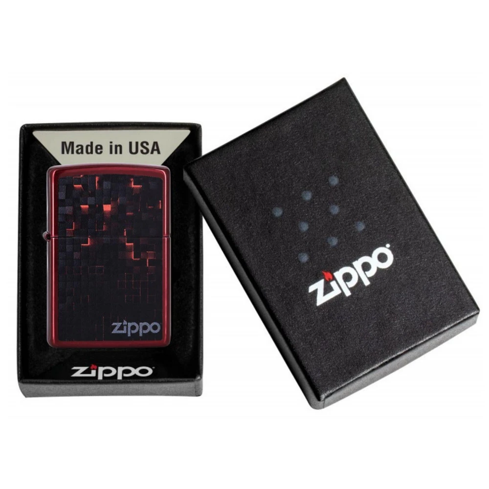 Zippo Black Cubes Design 60005312 3 Zippo Black Cubes Design 60005312 – Image 3