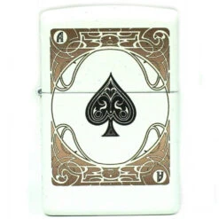 Zippo Blanc - As De Pique 7 Zippo Blanc - As De Pique -Magasin De Fournitures Pour Fumeurs zippo blanc as de pique 3