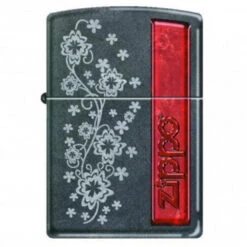 Zippo Design 4 - Fleurs Gravées -Magasin De Fournitures Pour Fumeurs zippo design 4 fleurs gravees 2