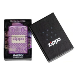 Zippo Design Circuit Board Violet 60005277 -Magasin De Fournitures Pour Fumeurs zippo design circuit board violet 60005277 2