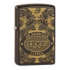Zippo Design Scroll Art Déco Marron 60005290